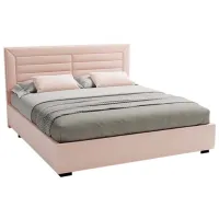 Кровать My-Style my-Ella 160 x 200 см / Фанера / Светло-розовый