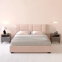Кровать My-Style my-Rose 90 x 200 см / Фанера / Светло-розовый photo 6