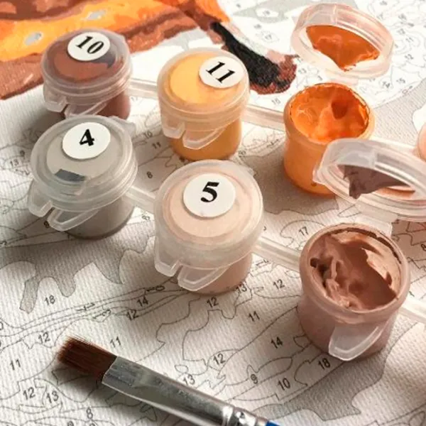 Картина по номерам BrushMe Поле подсолнечников RBS135FC 40 x 30 cm / Горизонтальная photo 5