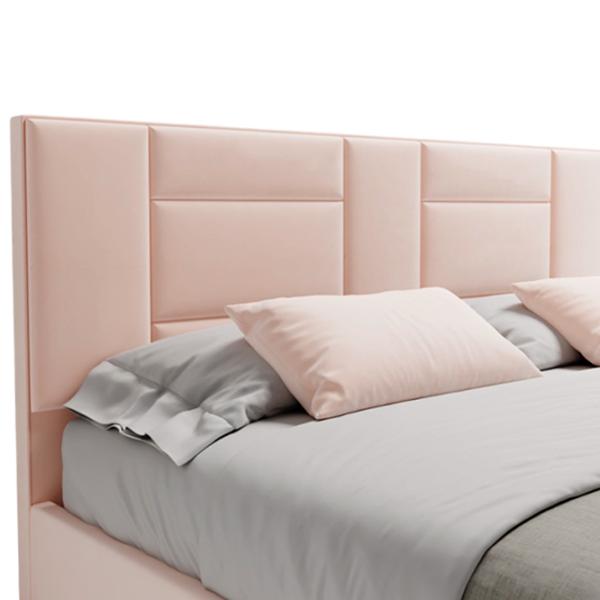 Кровать My-Style my-Rose 200 x 200 см / Фанера / Светло-розовый photo 3