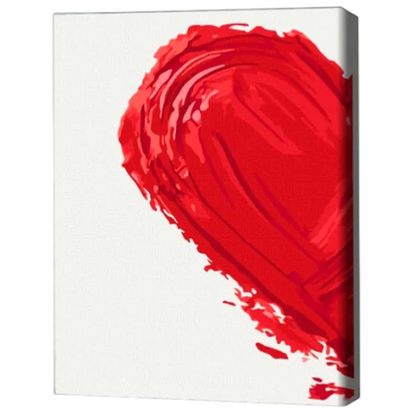 Картина по номерам BrushMe Отпечаток любви 1 RBS1026FC 40 x 30 cm / Вертикальная photo 1