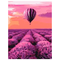 Картина по номерам BrushMe Воздушный шар в Провансе RBS32305FC 40 x 30 cm / Вертикальная