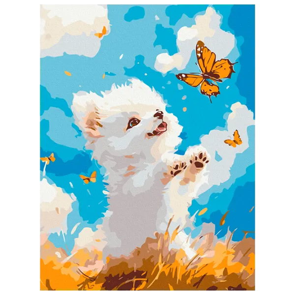 Картина по номерам BrushMe Игра в Кватч KBS0186FC 40 x 30 cm / Вертикальная photo 1