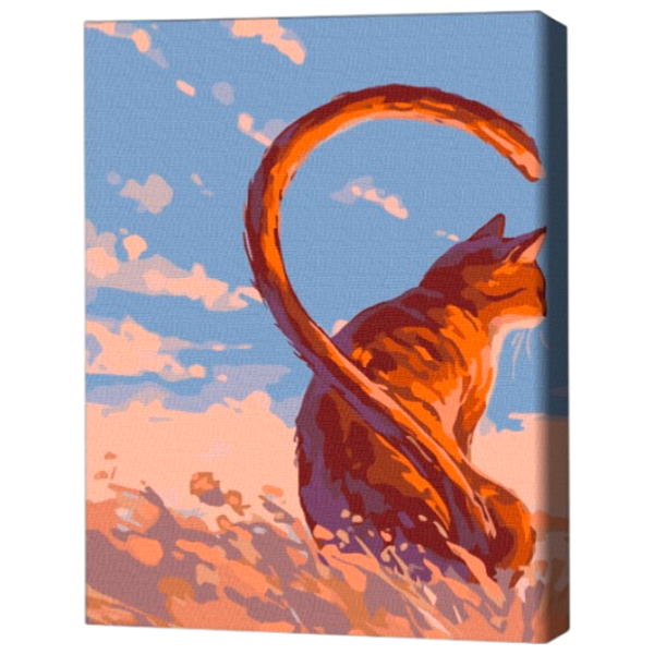 Картина по номерам BrushMe Моя родственная душа 1 RBS1032FC 40 x 30 cm / Вертикальная photo 1