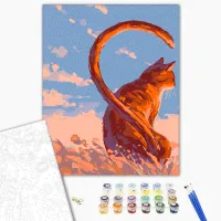 Картина по номерам BrushMe Моя родственная душа 1 RBS1032FC 40 x 30 cm / Вертикальная photo 2