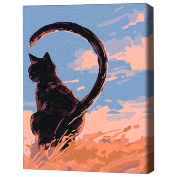 Картина по номерам BrushMe Моя родственная душа 2 RBS1033FC 40 x 30 cm / Вертикальная photo 1