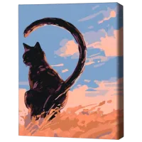 Картина по номерам BrushMe Моя родственная душа 2 RBS1033FC 40 x 30 cm / Вертикальная