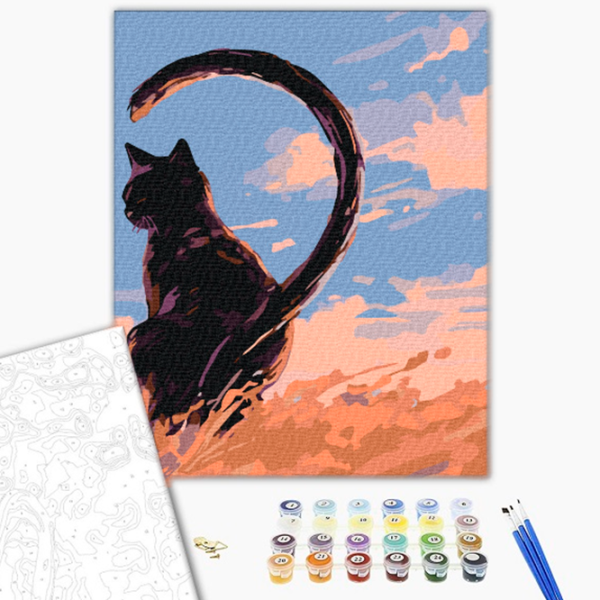 Картина по номерам BrushMe Моя родственная душа 2 RBS1033FC 40 x 30 cm / Вертикальная photo 2