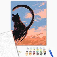 Картина по номерам BrushMe Моя родственная душа 2 RBS1033FC 40 x 30 cm / Вертикальная photo 2
