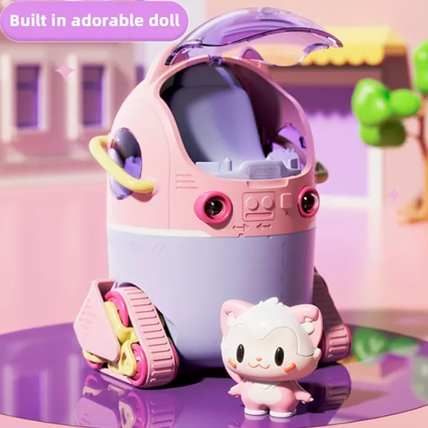 Umidificator de aer Cute Pet MJ066 Cu ultrasunet/ Purple photo 4