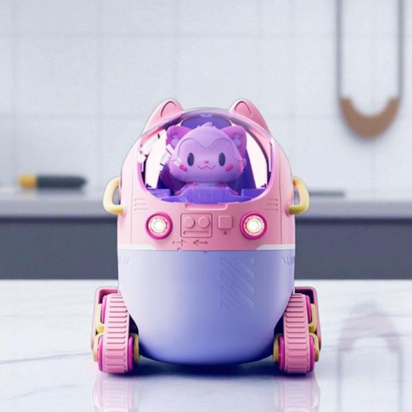 Umidificator de aer Cute Pet MJ066 Cu ultrasunet/ Purple photo 9