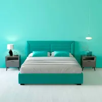 Кровать My-Style my-Ella 140 x 200 см / Фанера / Бирюзовый photo 6