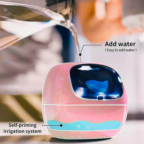 Ghiveci pentru flori Cute Pet Indoor Ivy Smart Pink / Plastic / Pe pervaz photo 3