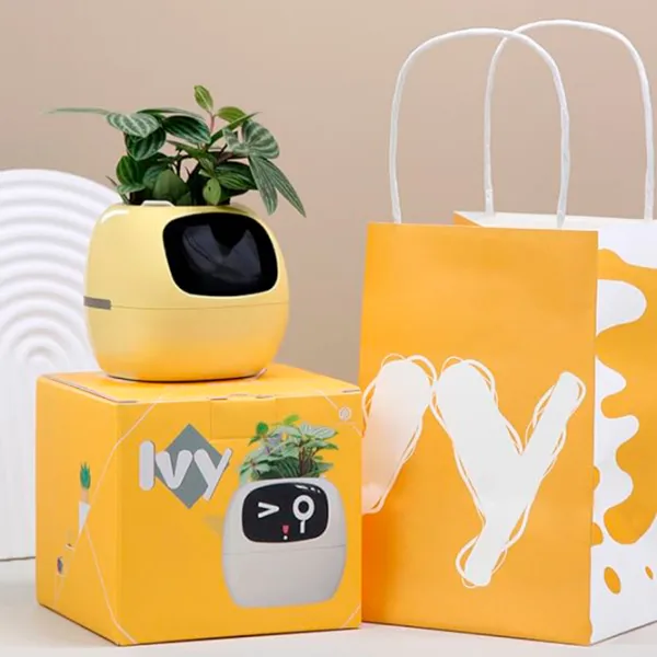 Ghiveci pentru flori Cute Pet Indoor Ivy Smart Yellow / Plastic / Pe pervaz photo 10