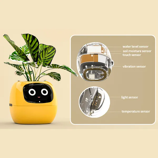 Ghiveci pentru flori Cute Pet Indoor Ivy Smart Yellow / Plastic / Pe pervaz photo 11