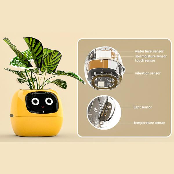 Ghiveci pentru flori Cute Pet Indoor Ivy Smart Yellow / Plastic / Pe pervaz photo 11