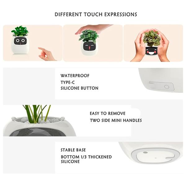 Ghiveci pentru flori Cute Pet Indoor Ivy Smart Purple / Plastic / Pe pervaz photo 8