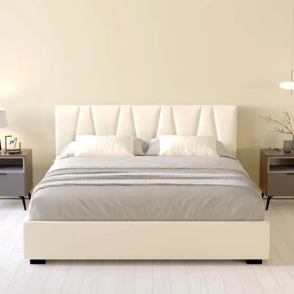 Кровать My-Style my-Eva 140 x 200 см / Фанера / Светло-Бежевый photo 7