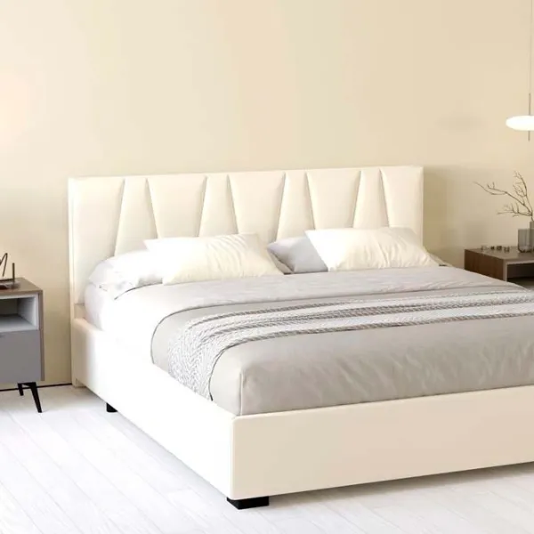 Кровать My-Style my-Eva 200 x 200 см / Фанера / Светло-Бежевый photo 5