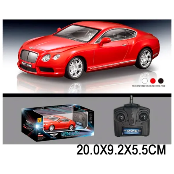 Mașină ChiToys Bentley 32948  / 2.4 GHz / Gray Red photo 7
