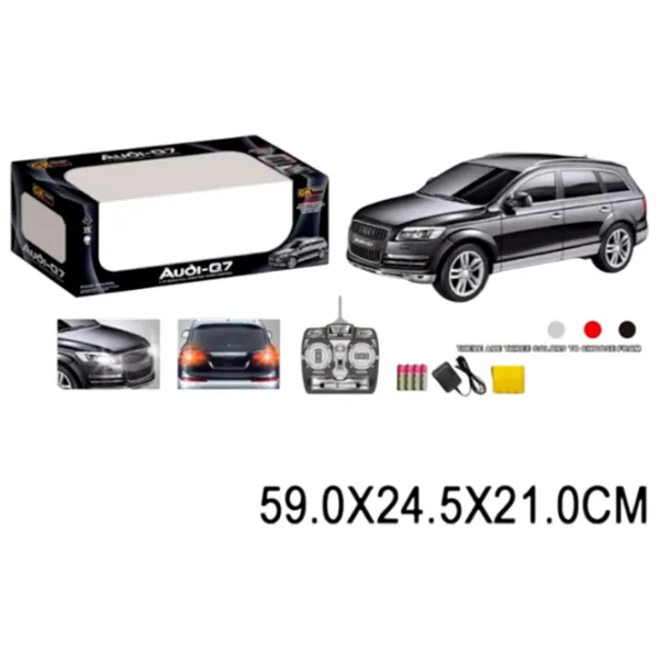 Mașină ChiToys Audi Q7 16506  / 2.4 GHz / Gray Black photo 4