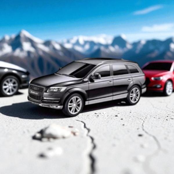 Mașină ChiToys Audi Q7 16506  / 2.4 GHz / Gray Black photo 5