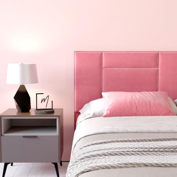 Кровать My-Style my-Rose 200 x 200 см / Фанера / Розовый photo 6