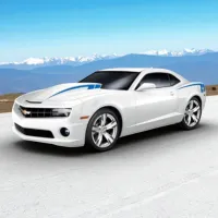 Mașină ChiToys Camaro 98759 / 2.4 GHz / Black White photo 2