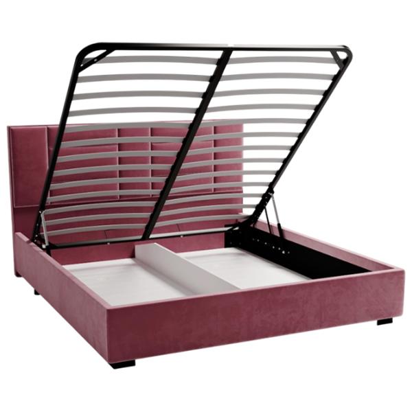 Кровать My-Style my-Rose 200 x 200 см / Фанера / Фиолетовый photo 4