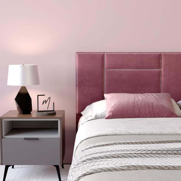 Кровать My-Style my-Rose 200 x 200 см / Фанера / Фиолетовый photo 6