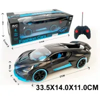 Mașină ChiToys 64123 / 2.4 GHz / Blue Black photo 5
