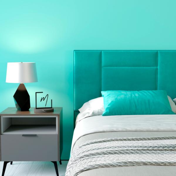 Кровать My-Style my-Rose 140 x 200 см / Фанера / Бирюзовый photo 7