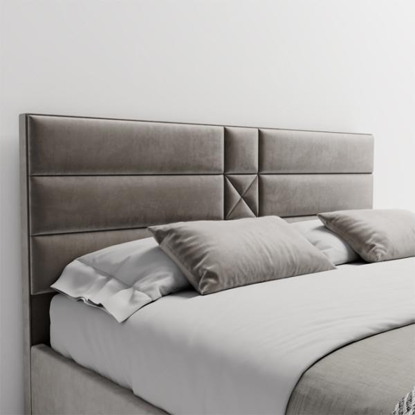 Кровать My-Style my-Maya 200 x 200 см / Фанера / Тёмно-серый photo 2