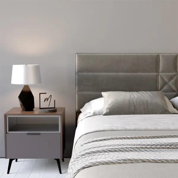 Кровать My-Style my-Maya 200 x 200 см / Фанера / Тёмно-серый photo 6