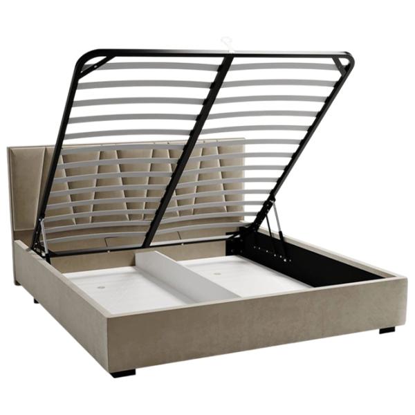 Кровать My-Style my-Eva 200 x 200 см / Фанера / Капучино photo 4