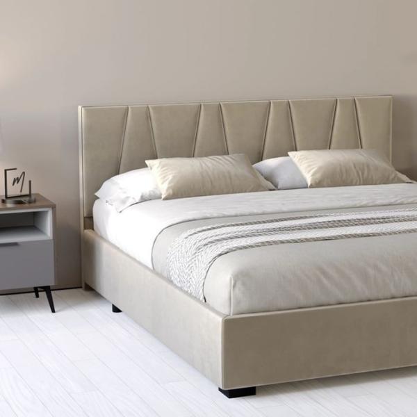 Кровать My-Style my-Eva 200 x 200 см / Фанера / Капучино photo 5