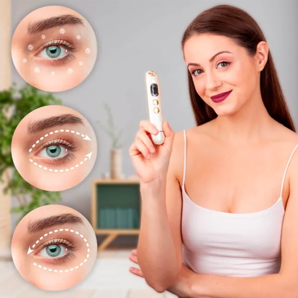 Aparat de masaj Insportline Eyewish White photo 3 Aparat de masaj Insportline Eyewish White photo 3
