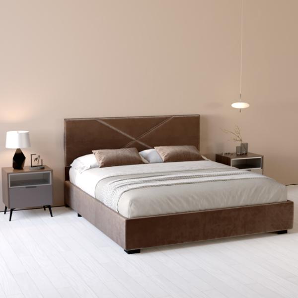 Кровать My-Style my-Lana 140 x 200 см / Фанера / Тёмно-коричневый photo 5