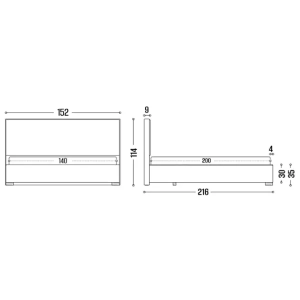 Кровать My-Style my-Mira 140 x 200 см / Фанера / Светло-розовый photo 7