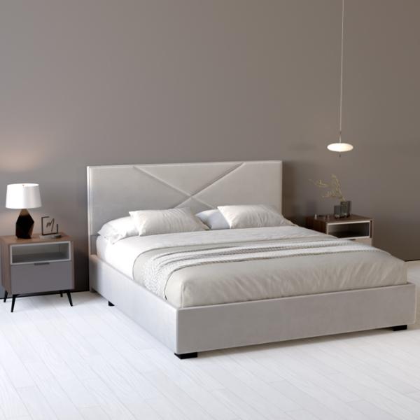 Кровать My-Style my-Lana 140 x 200 см / Фанера / Серый photo 5