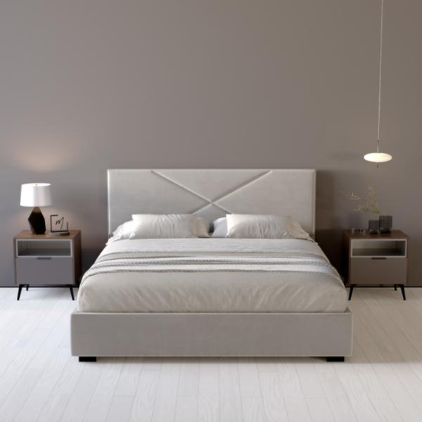 Кровать My-Style my-Lana 160 x 200 см / Фанера / Серый photo 6