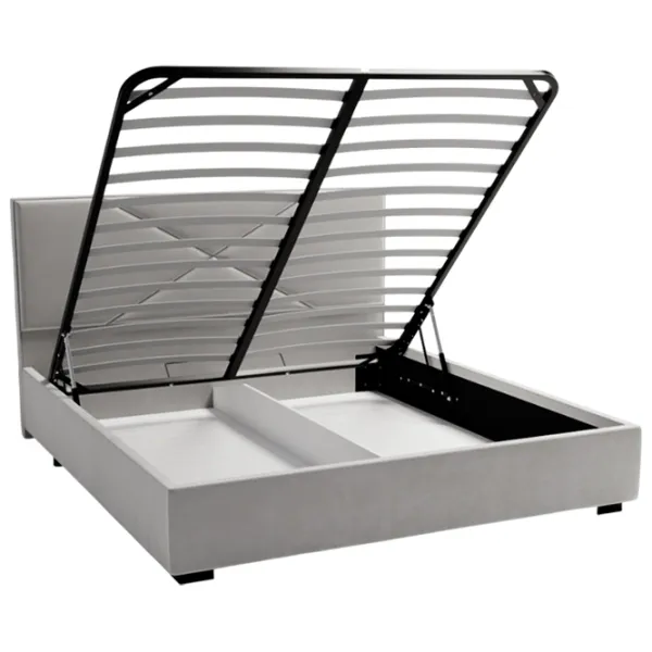 Кровать My-Style my-Lana 200 x 200 см / Фанера / Серый photo 4