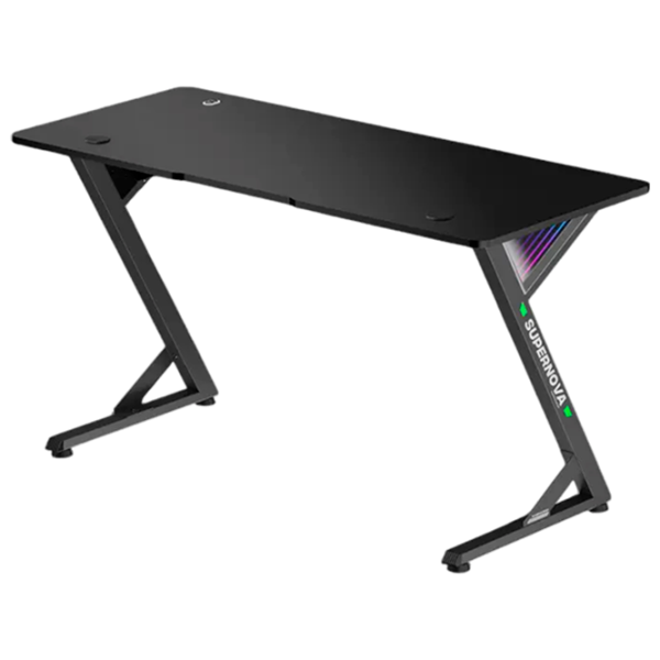 Компьютерный стол LUMI GMD14-2 ДСП / Черный photo 2