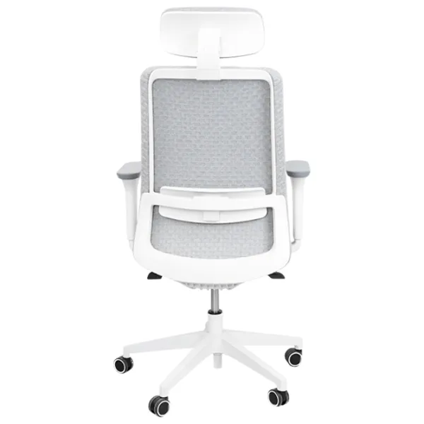 Fotoliu de birou DecoPrim Gino Stofă/ Light Gray  photo 4