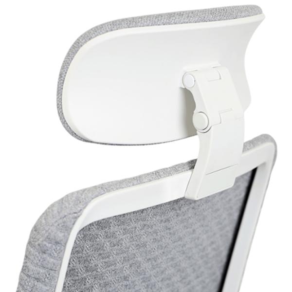 Fotoliu de birou DecoPrim Gino Stofă/ Light Gray  photo 5