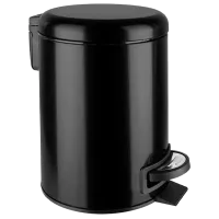 Мусорное ведро Hydro-S Elite 5л / Нержавеющая сталь / Черный