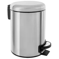 Мусорное ведро Hydro-S Elite 5л / Нержавеющая сталь / Серебряный