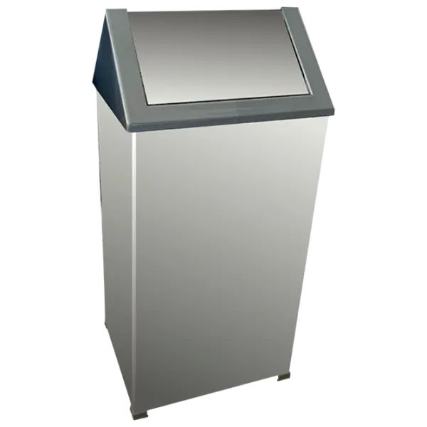 Coș de gunoi Hydro-S Swing 36l / Inox / Gray photo 1 Coș de gunoi Hydro-S Swing 36l / Inox / Gray photo 1