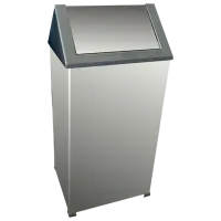 Мусорное ведро Hydro-S Swing 36л / Нержавеющая сталь / Серый