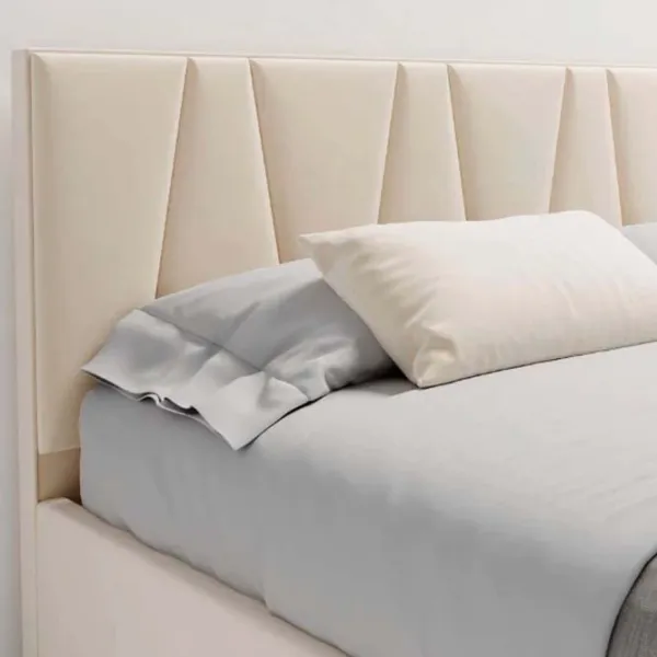 Кровать My-Style my-Eva 200 x 200 см / Фанера / Кремовый photo 2